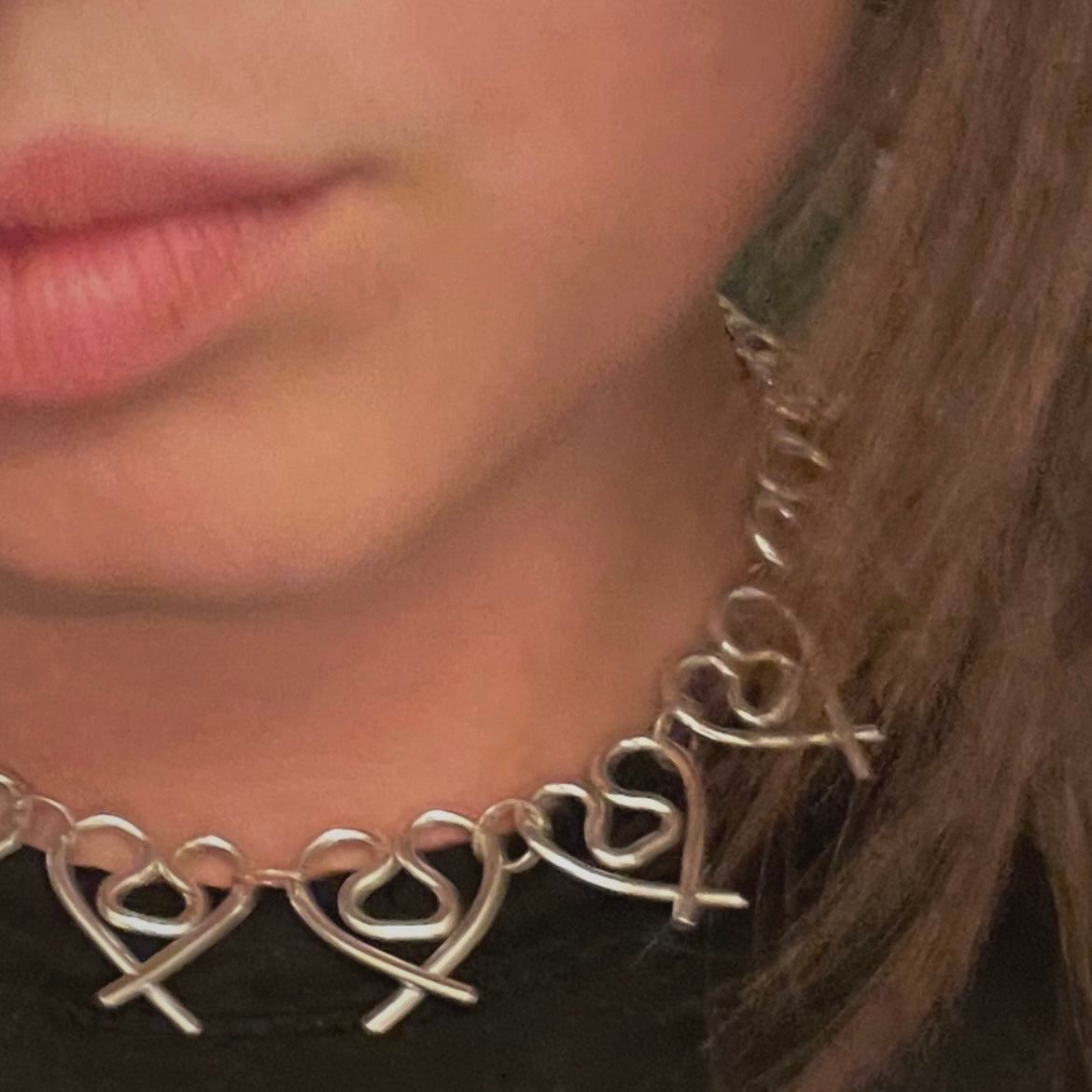 <3 necklace