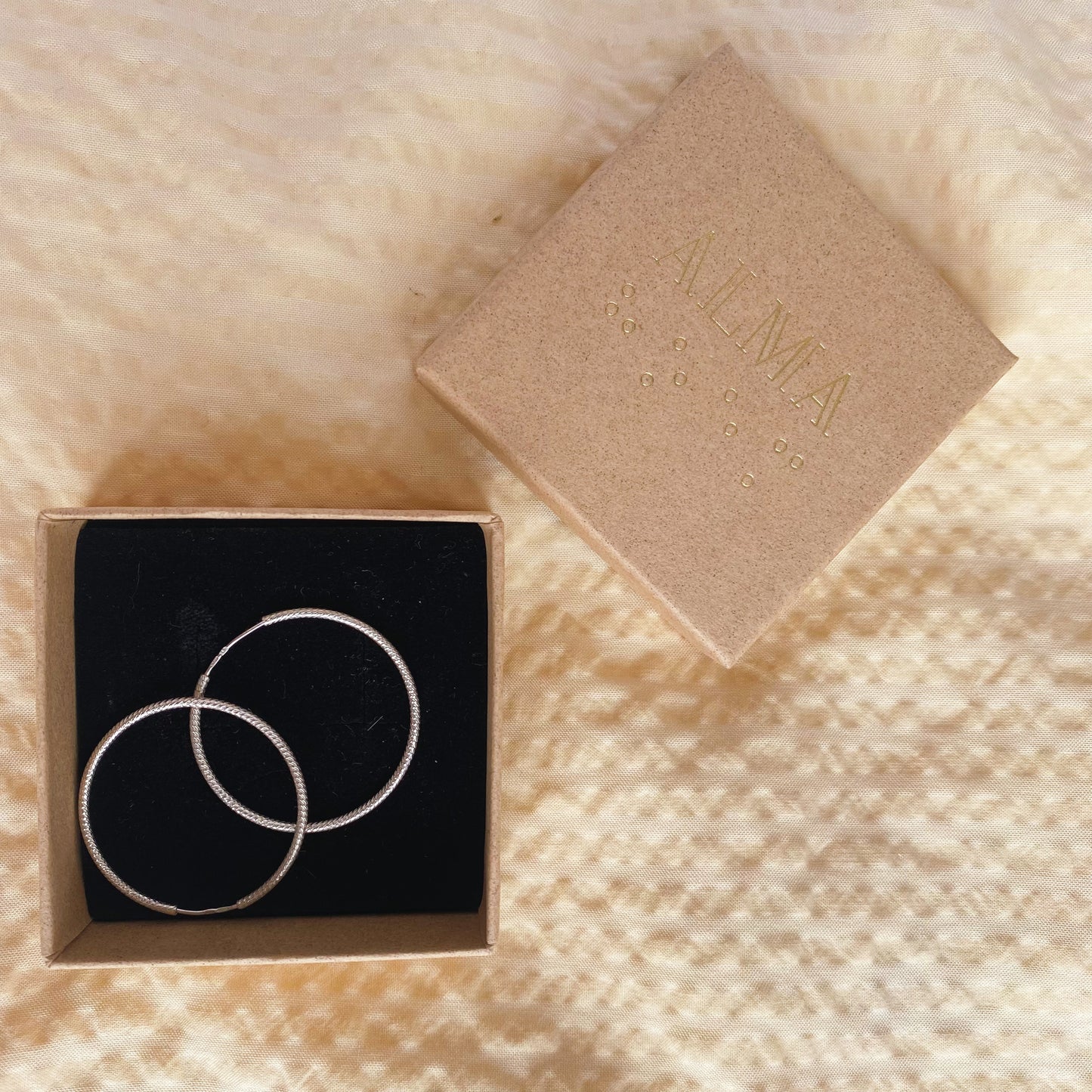 Big sparkle hoops