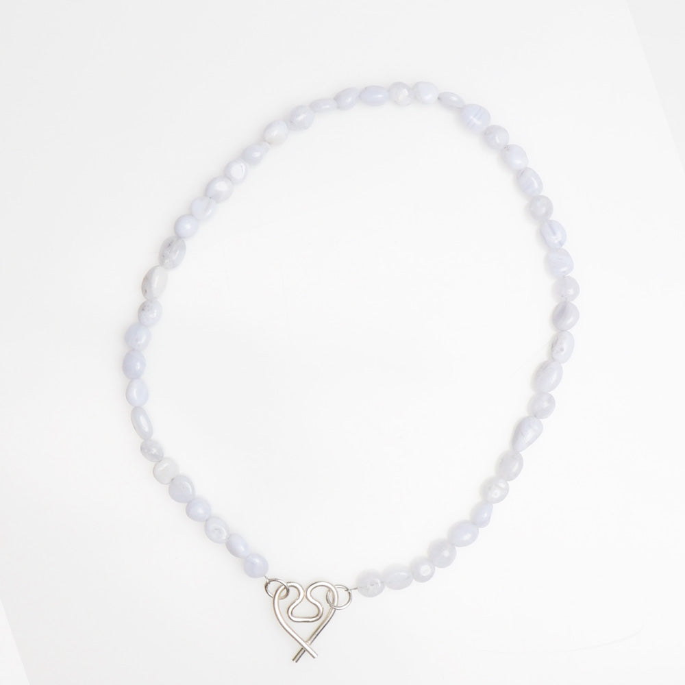 chalcedony celine necklace