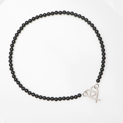 onyx celine necklace