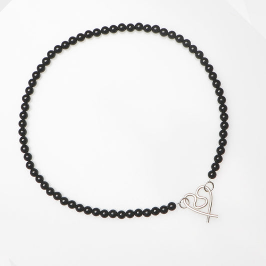 onyx celine necklace