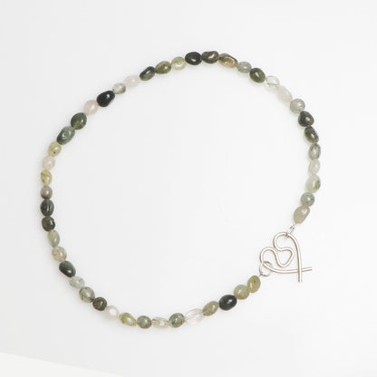 rutilated quartz celine necklace