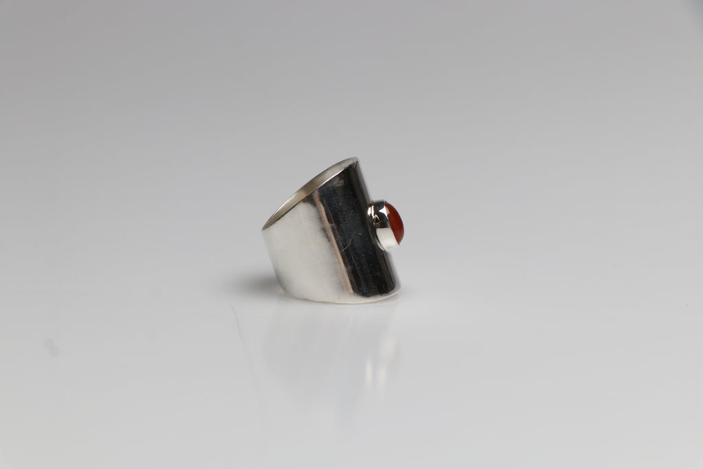 Brynje Ring - carnelian