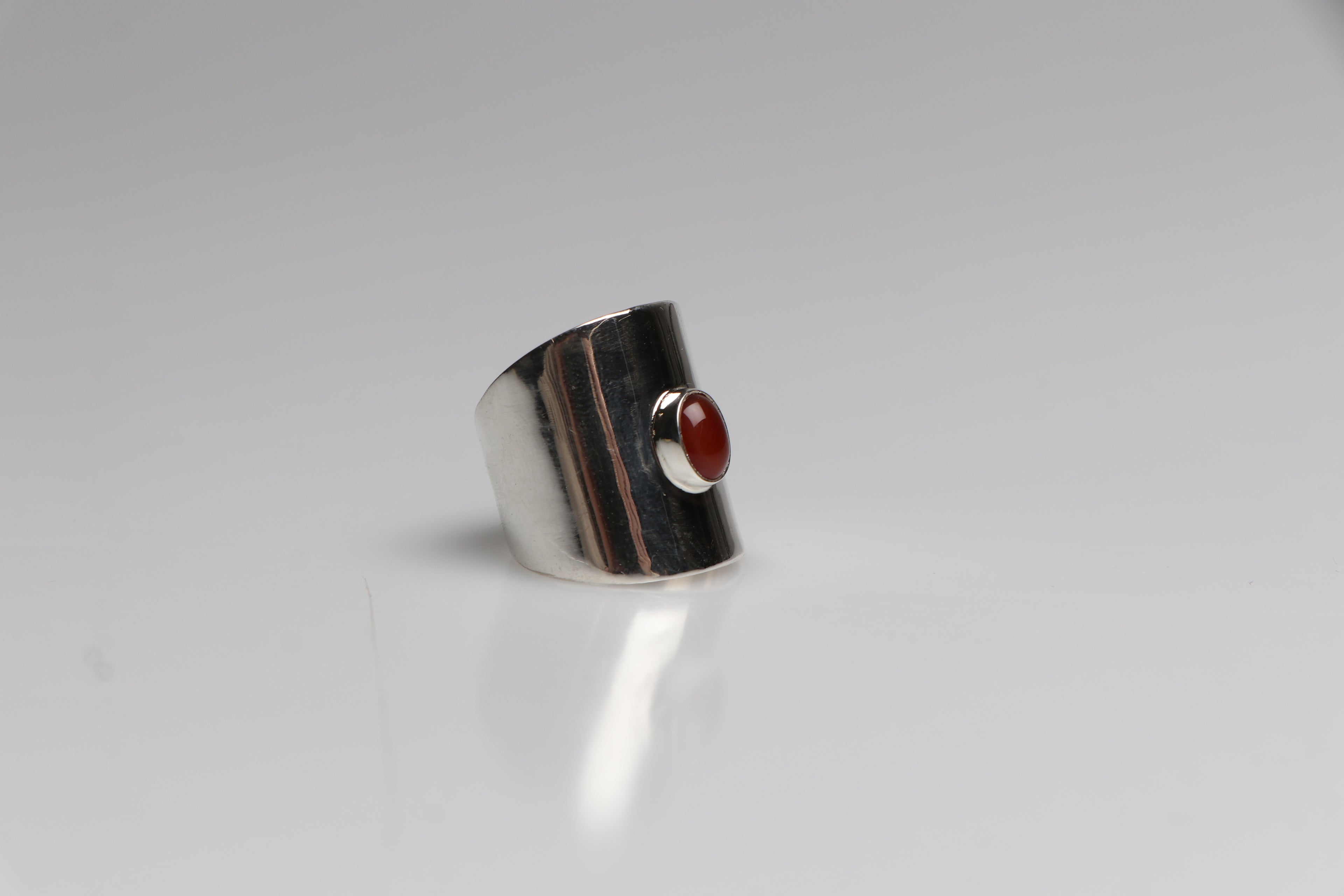 Brynje Ring - carnelian