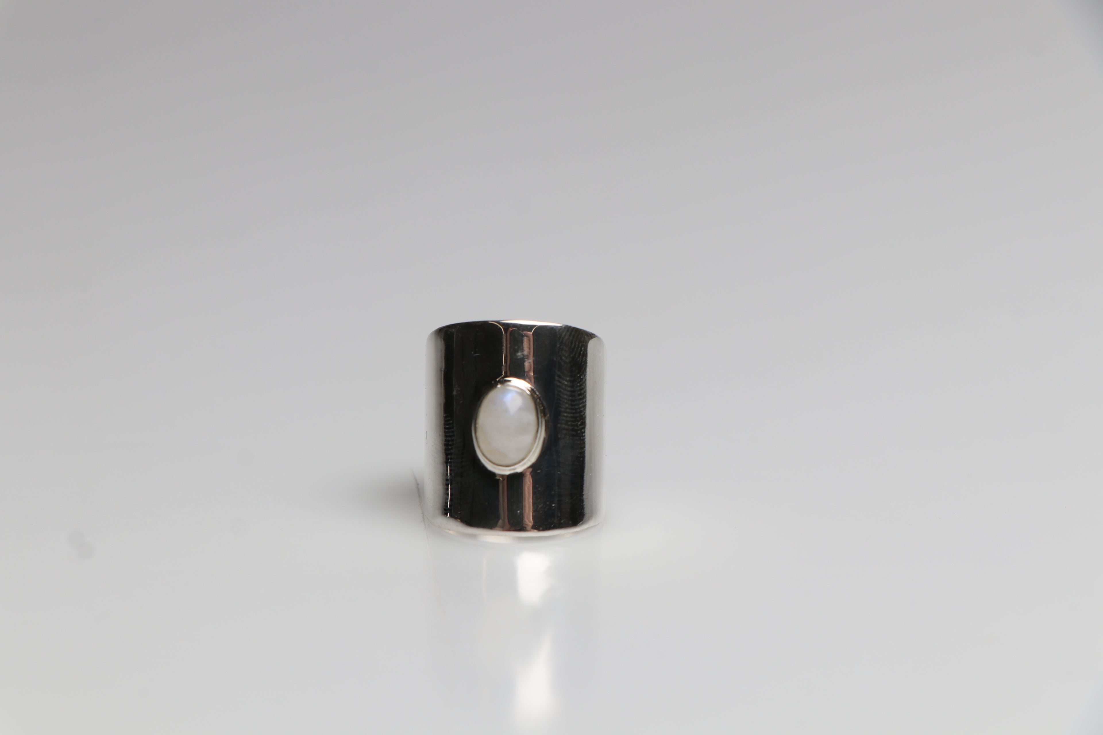 Brynje Ring - moonstone