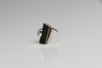 Brynje Ring - moonstone