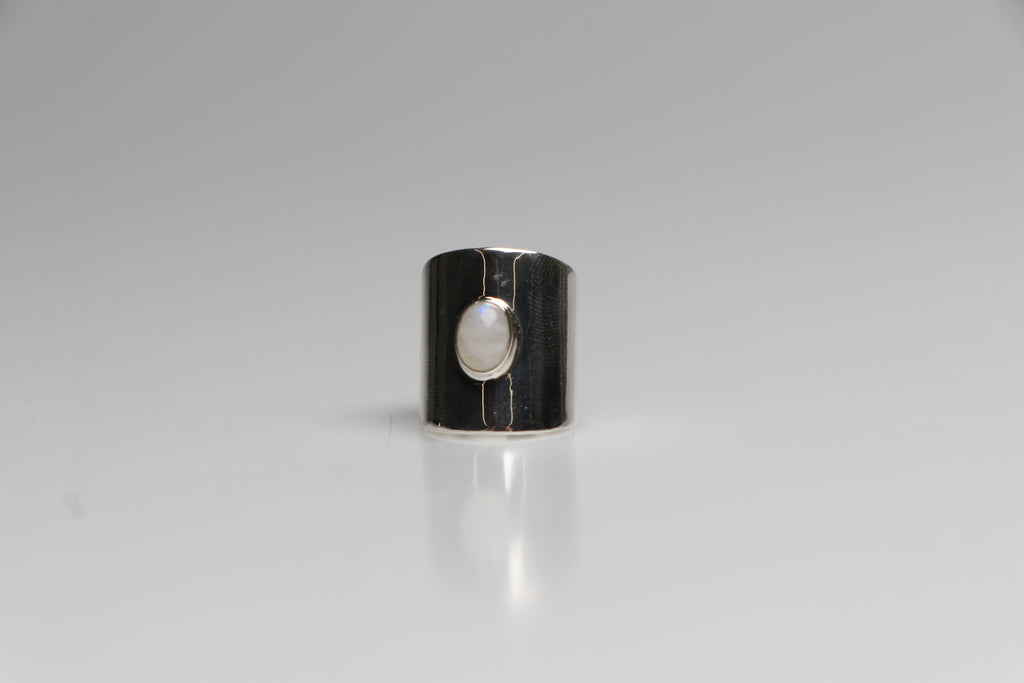 Brynje Ring - moonstone