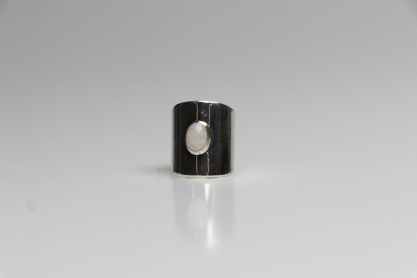 Brynje Ring - moonstone