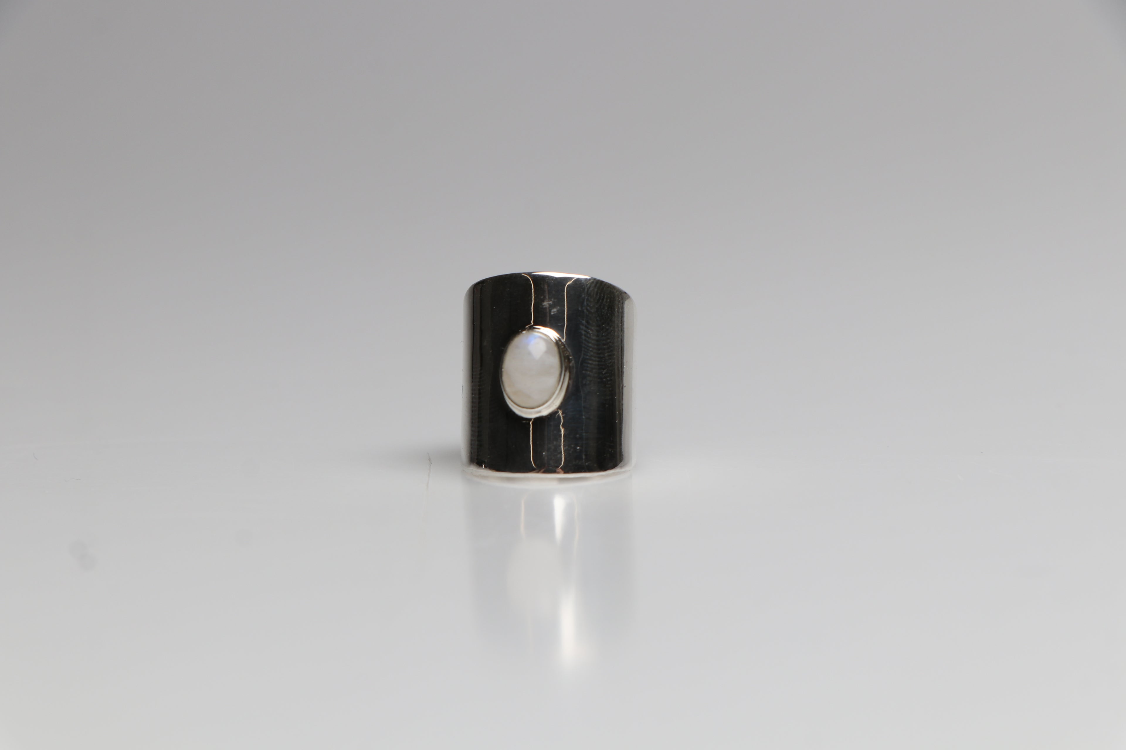 Brynje Ring - moonstone