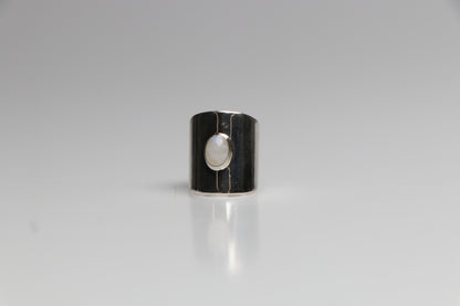 Brynje Ring - moonstone