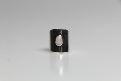 Brynje Ring - moonstone