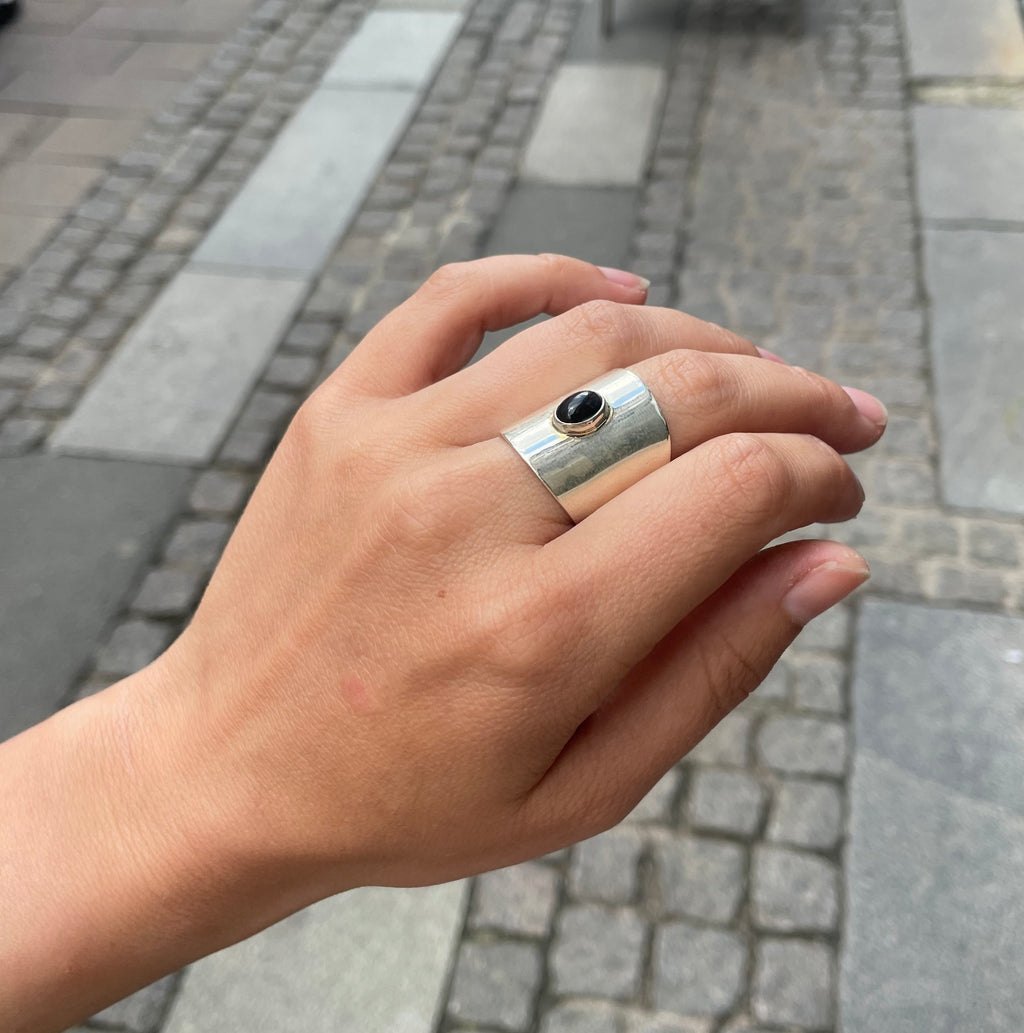 Brynje Ring - onyx