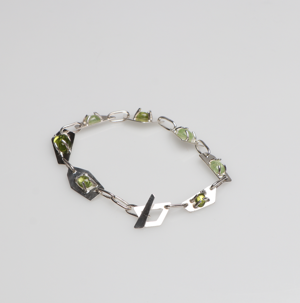Axel bracelet with tourmalines