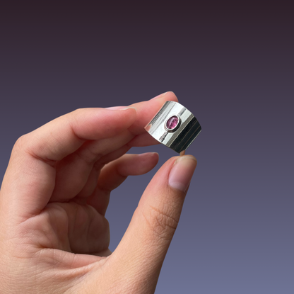 Brynje Ring - Pink Tourmaline