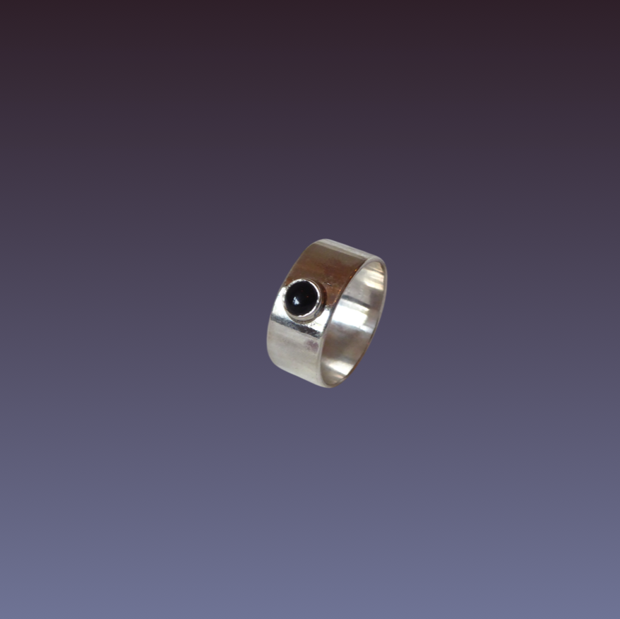 Cyclops Ring - Onyx