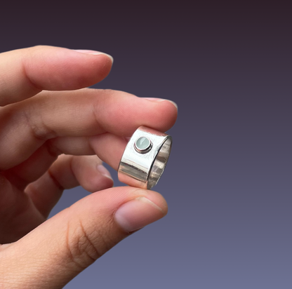 Cyclops Ring - Aquamarine